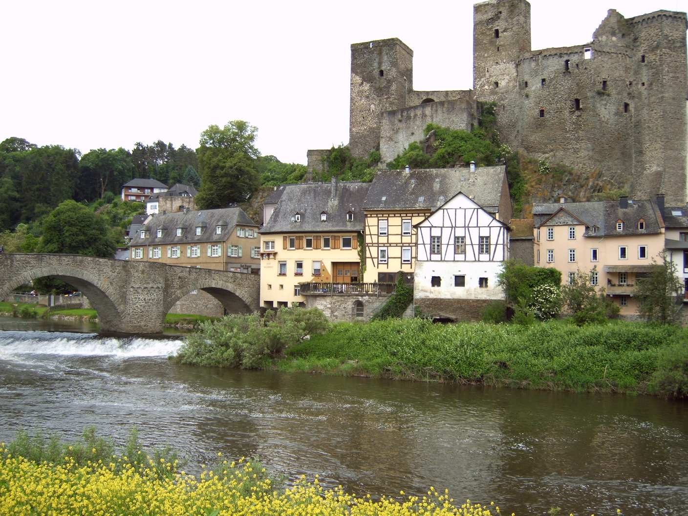 Blick auf Brcke