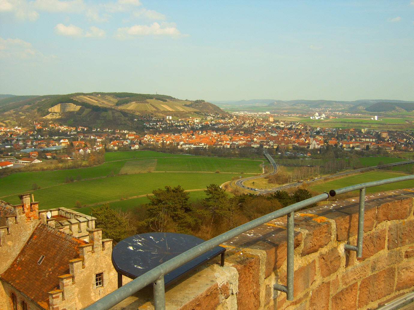 Blick Richtung Hammelburg